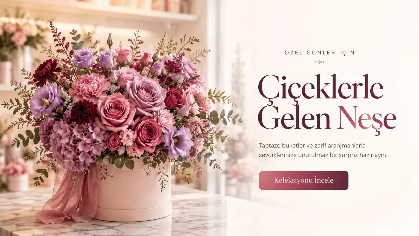 Çiçek Panel Commerce Tema